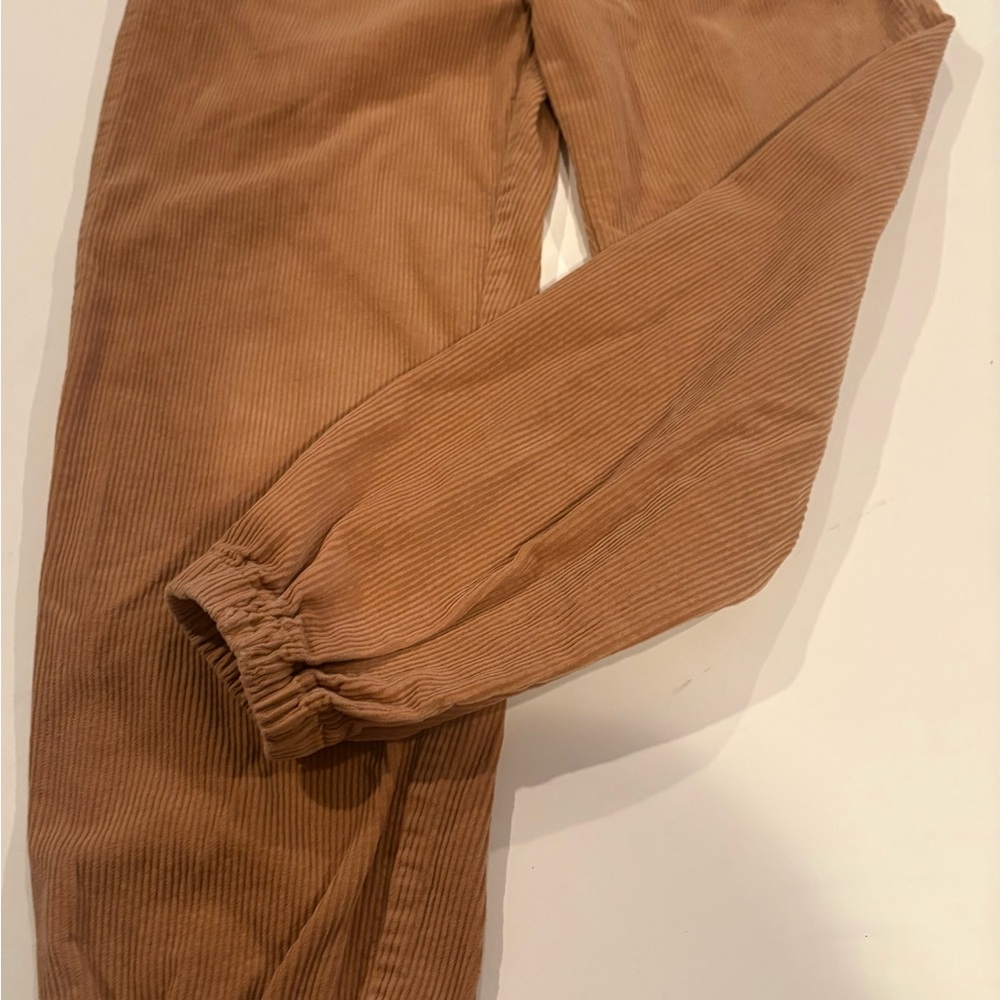 Forever 21 Women's Tan Corduroy Pants / Joggers - Picture 3 of 10